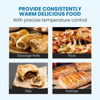 Eurochef 4-Tier Electric Food Warmer Display, 1000W Stainless Steel - EU-P1S