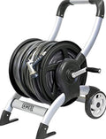 The Ames Company Aluminum Hose Reel Cart, Silver, 200 Ft - 2518000
