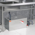 SKYSHALO Commercial Grease Interceptor Trap, 25LB, Stainless Steel