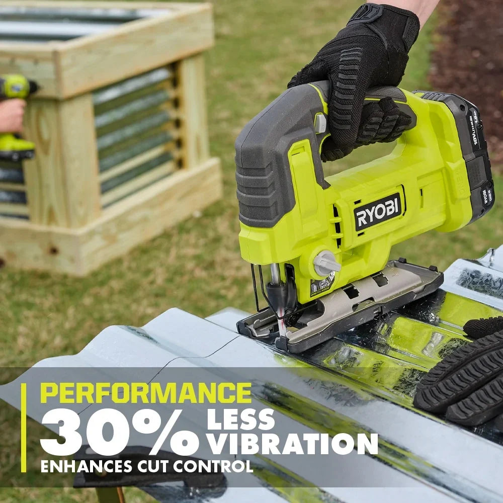 RYOBI 18V ONE+ 12-Tool Combo Kit - (2) 4Ah and 1.5Ah Batteries