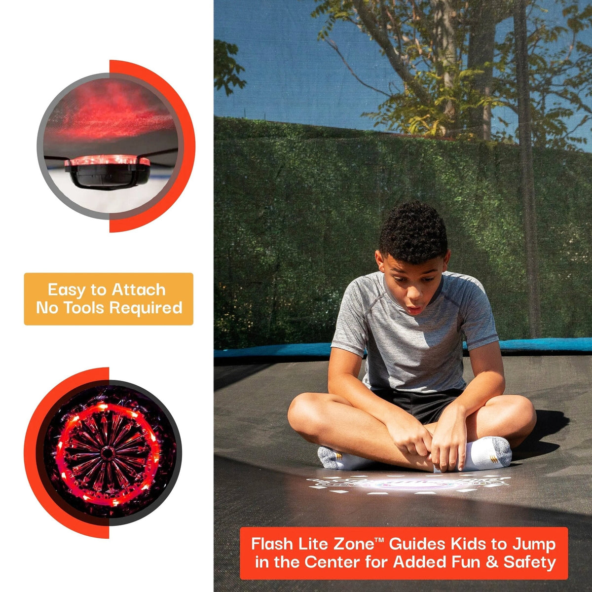 Bounce Pro 14ft Trampoline With Flash Lite Zone