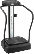 Zelus Whole Body Vibration Plate Exercise Machine, 500W, 99 Levels, 3 Preset Modes, 2 Resistance Bands, 330lb Capacity