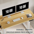 FLEXISPOT Electric Standing Desk With Whole-Piece Desktop - EN1
