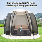 Alvantor Screen Room House 10x10 With 6 Mesh Walls