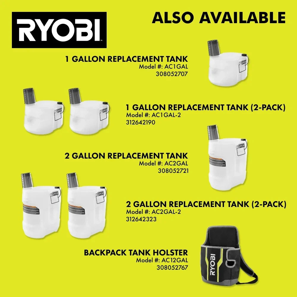 RYOBI 18V ONE+ 2 Gallon Chemical Sprayer