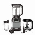 Ninja Compact Kitchen System 1200W, 72-oz Pitcher, 5-Cup Processor Bowl, 18-oz Cup - 3 Functions