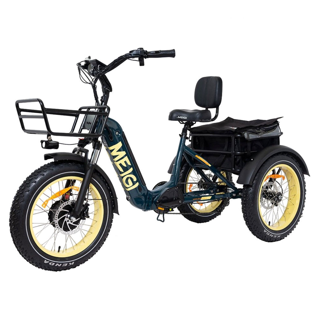 DWMEIGI Silverado 20 Foldable Fat Tire Electric Trike 48V/14AH 750W, 330LBS - MG2301