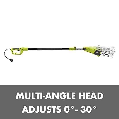 Sun Joe 10 inch 8.0 Amp Electric Multi-Angle Pole Chain Saw - SWJ803E