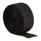 Black Paper Party Streamer, 150', by Way To Celebrate