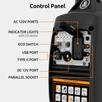Portable Inverter Generator 2500W Gas Powered - Orange