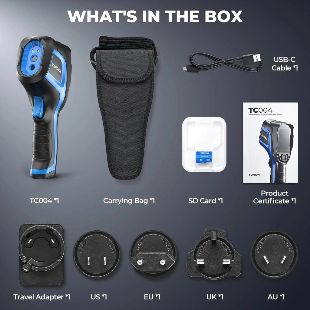 TOPDON 256 x 192 IR Thermal Imaging Camera - TC004