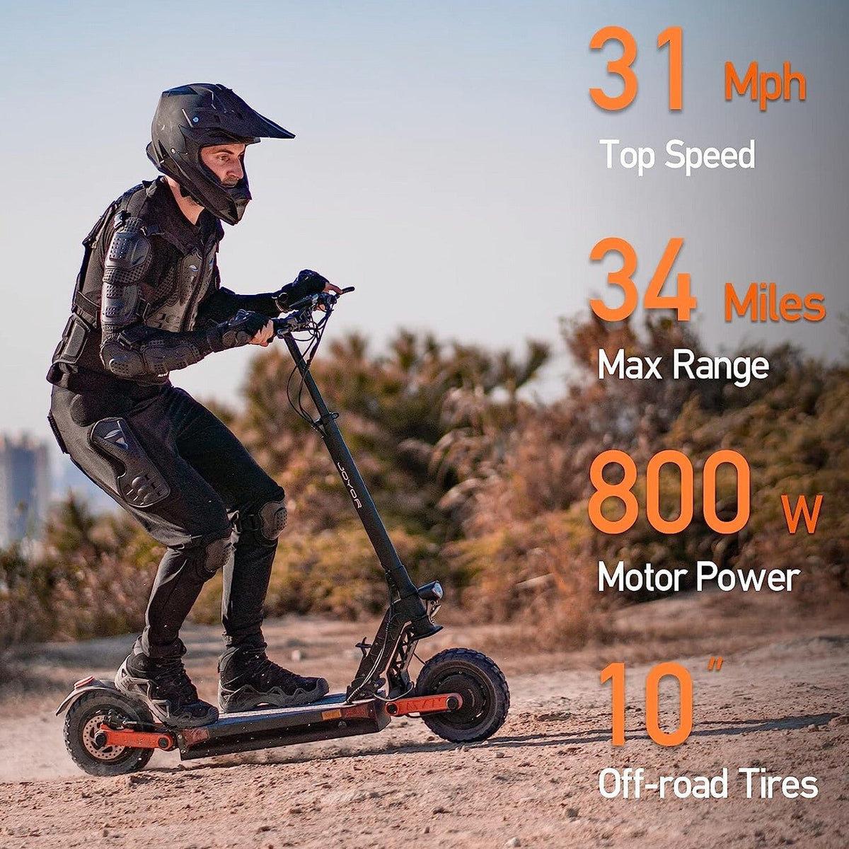 Adult Electric Scooter, 37 MPH, Dual 1000W Motors, 60V 18 Ah - S10-S