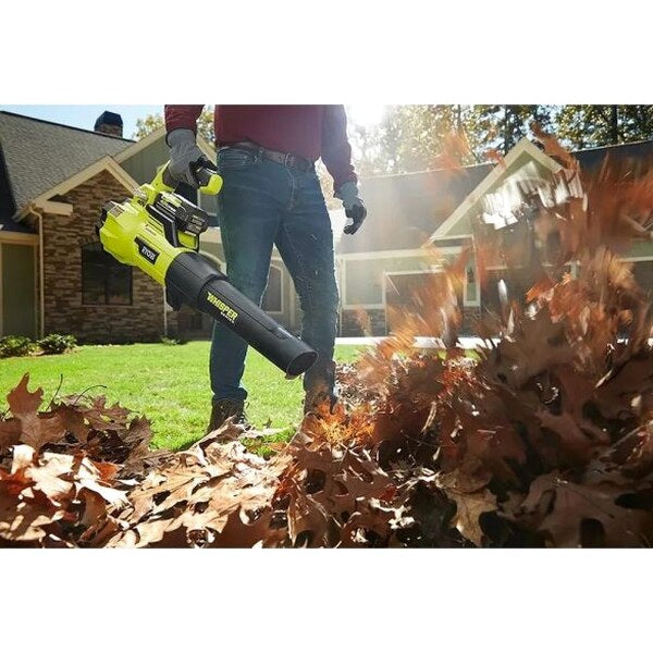 RYOBI 40V 20 in Self-Propelled Mower/Trimmer/Blower Kit, 2 Batteries, 2 Chargers - RY401120-Y/Ry40270/RY40407BTLVNM