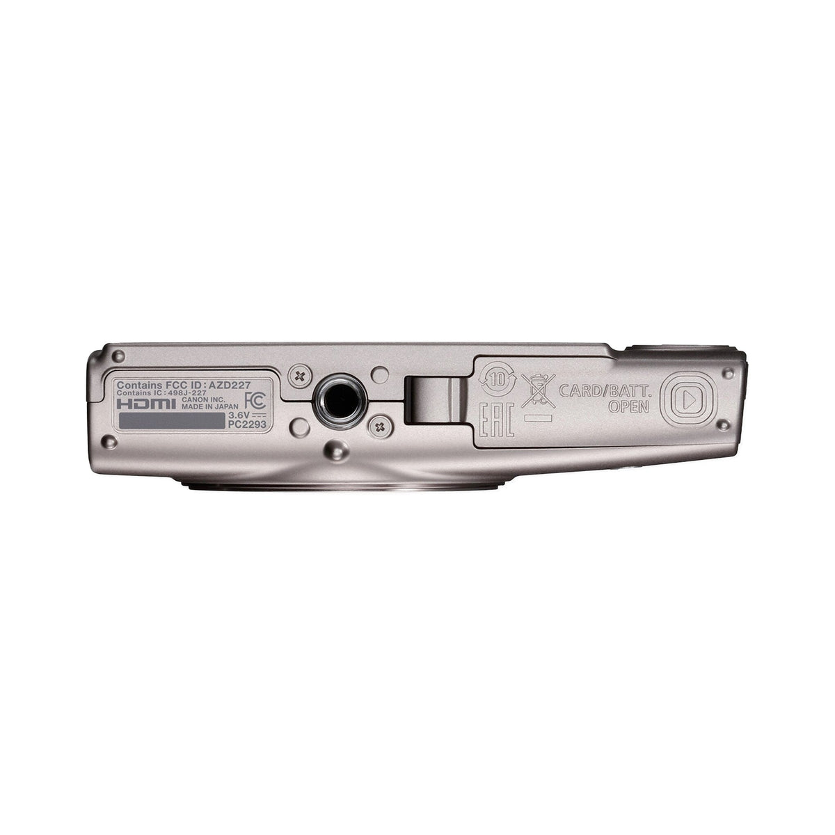 Canon PowerShot ELPH 360 Camera, Silver