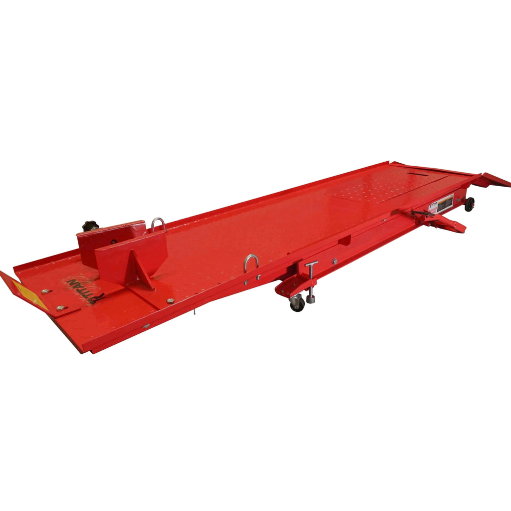 1,000 Lb Hydraulic Motorcycle Lift Table, Extra Long Heavy Duty