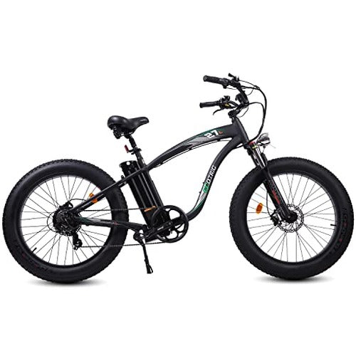 ECOTRIC Adult Electric Bike 26 x 4.0 in Fat Tires, 750W, 48V 13AH - Hammer