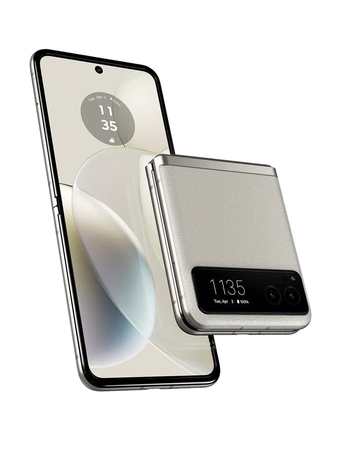 Motorola Razr 2023 Unlocked Made For US 8/128 32MP Camera Vanilla Cream 73.95 x 170.82 x 7.35mm
