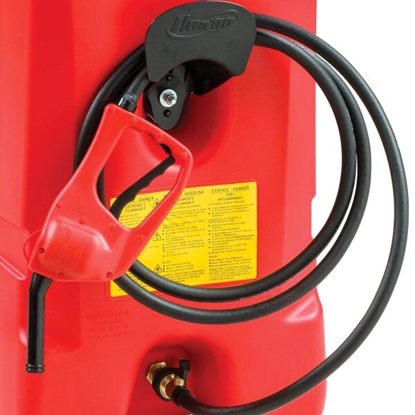 Scepter Flo N' Go DuraMax 14 Gallon Portable Fuel Tank With Pump, 2 Pack, Red