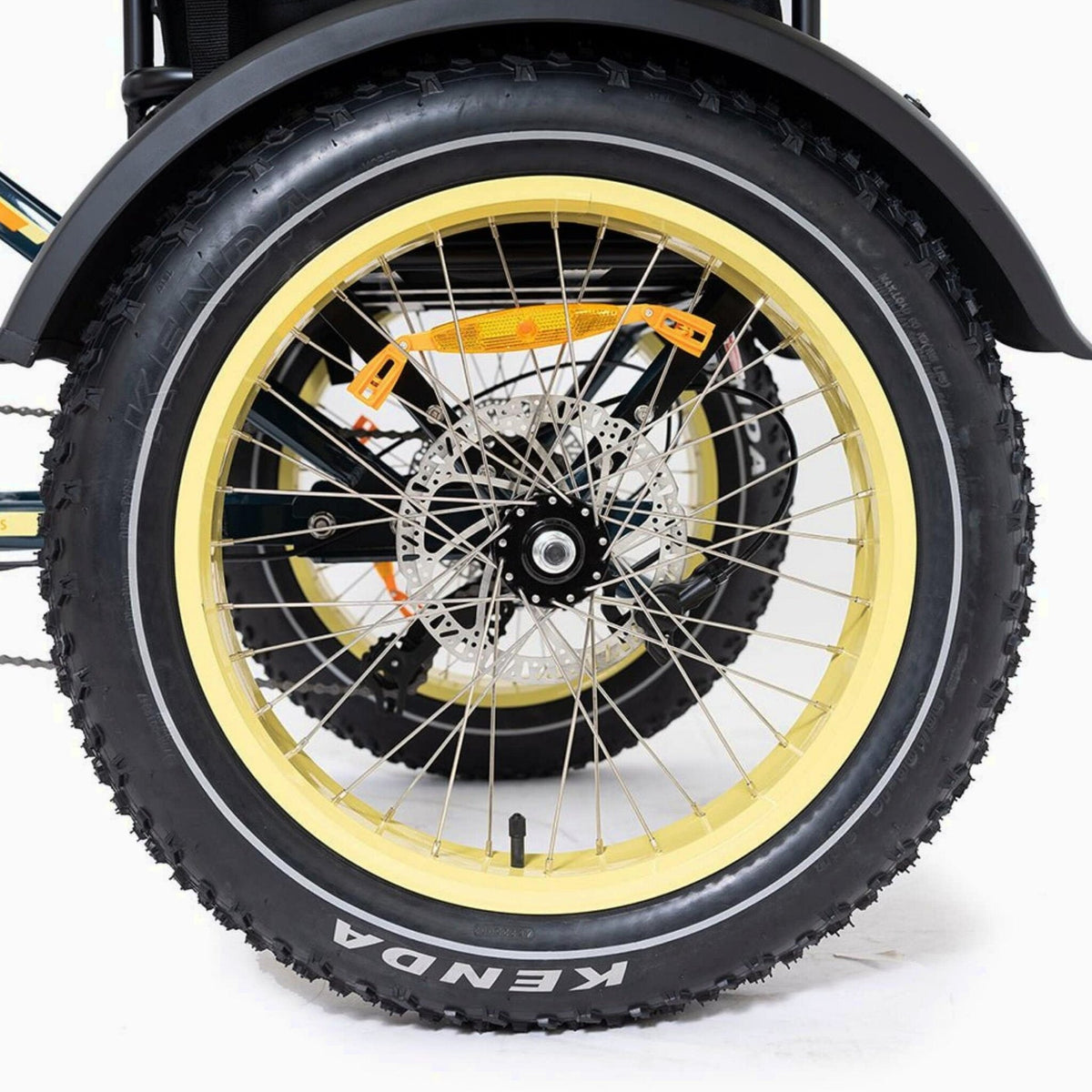 DWMEIGI Silverado 20 Foldable Fat Tire Electric Trike 48V/14AH 750W, 330LBS - MG2301