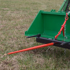 Titan Attachments 43in Hay Bale Spear Attachment With Stabilizer Spears - Conus 2