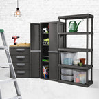 Sterilite 4 Drawer Plastic Storage Unit, Dark Gray, 1 Count - 4 Drawer Unit