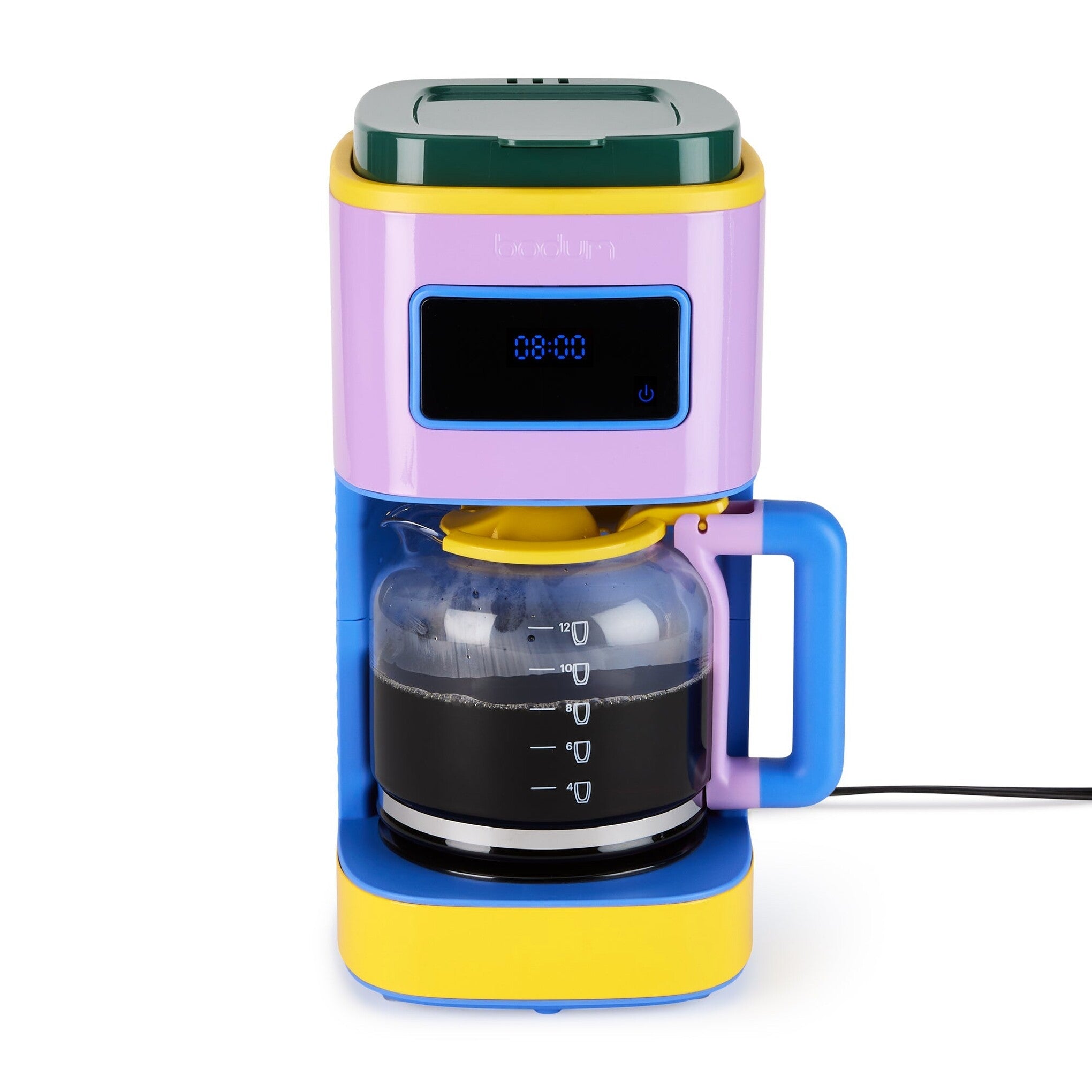 Bodum Programmable 12-Cup Coffee Maker - Blue/Multi