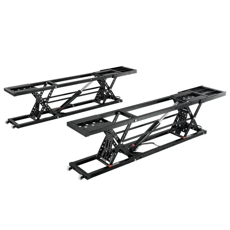 Portable 5000 lb Electric Car Lift System - Automatic Jack For Home Garage Use