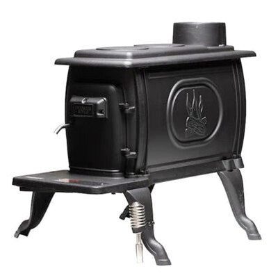 Logwood Cast Iron Wood Stove, 900 Sq. Ft., EPA Exempt - 1269E