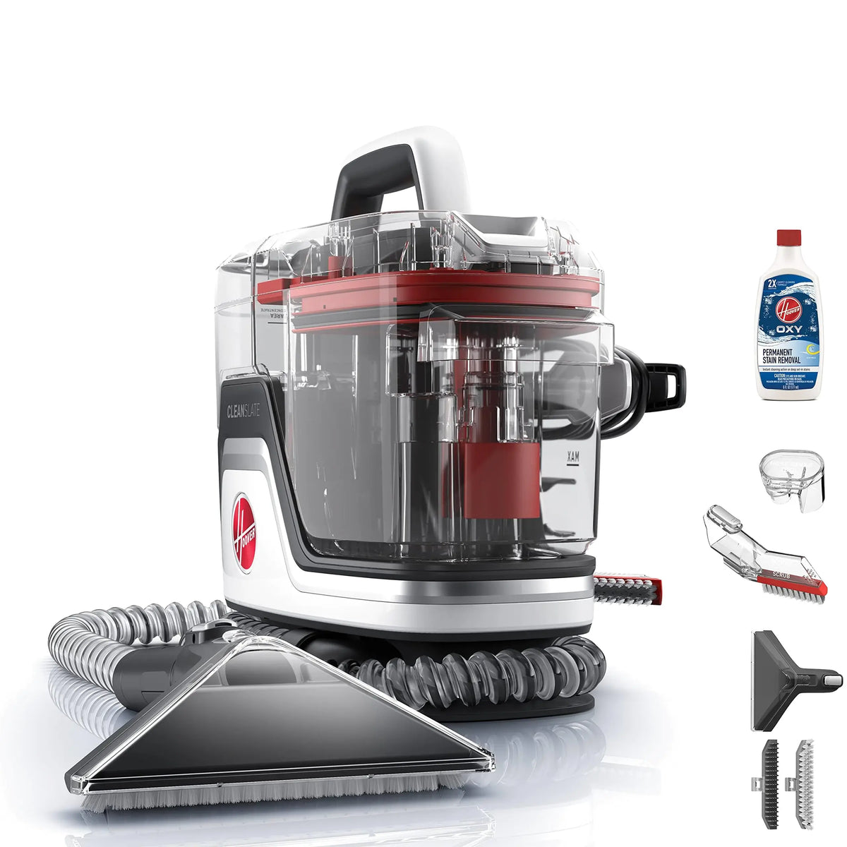 Hoover CleanSlate Plus Carpet And Upholstery Spot Cleaner, White - FH14050