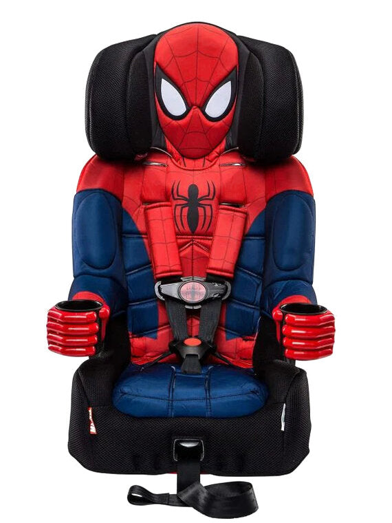 KidsEmbrace Marvel Spider-Man 2-in-1 Forward-Facing Booster Car Seat With LATCH - 2025