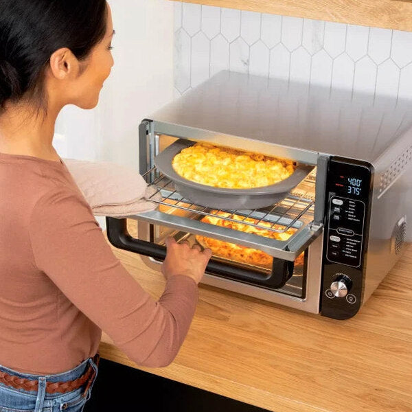 Ninja 12-in-1 Double Oven With FlexDoor, FlavorSeal, Smart Finish, Convection And Air Fry - DCT401