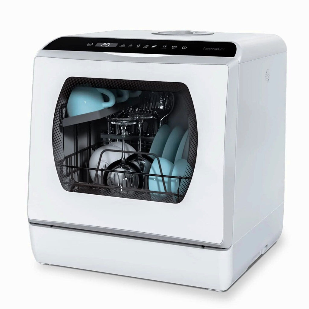 Hermitlux Countertop Dishwasher With 5-Liter Built-In Water Tank - 900W