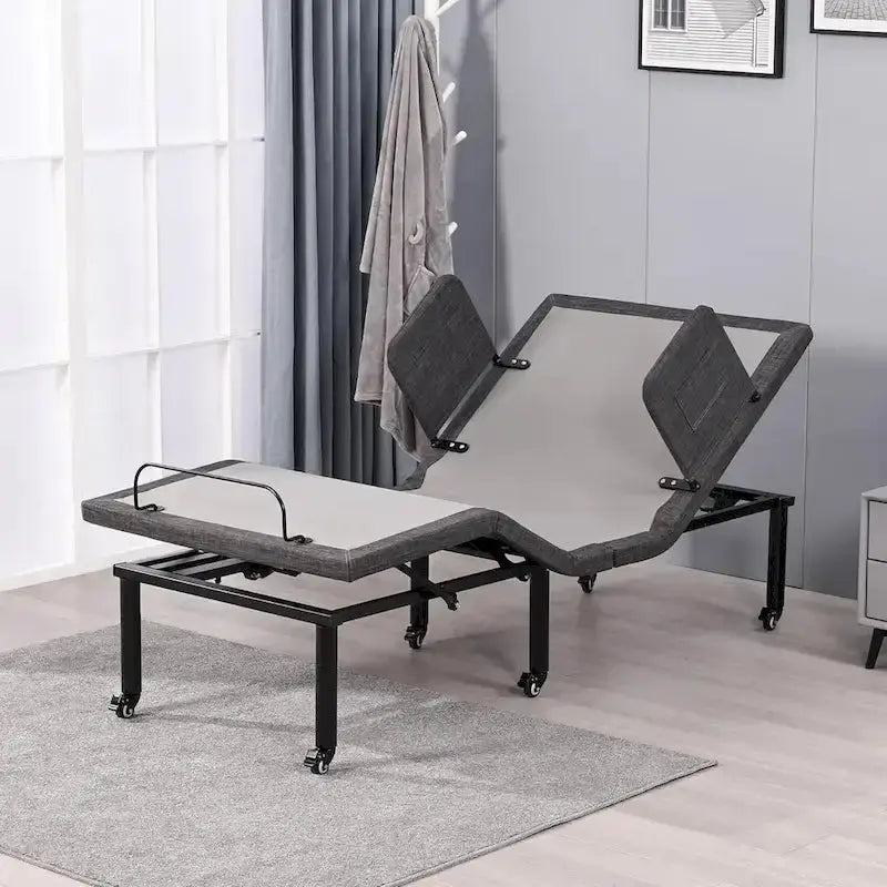 ESHINE Adjustable Power Base Bed Frame With Wireless Remote - Twin/Twin-XL