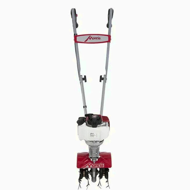 MANTIS Mini Tiller/Cultivator 25-cc 9-in Front-Tine Forward-Rotating Tiller - 7268