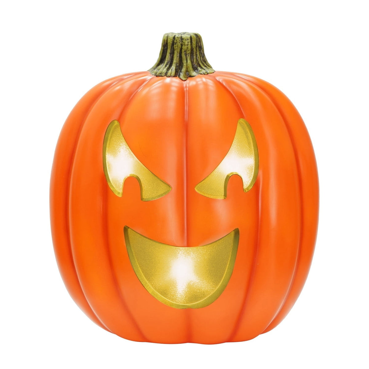 Way To Celebrate Animated Jack-o'-Lantern Halloween Décor, 22 in, Plastic Pumpkin