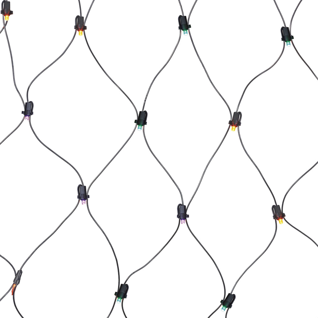 Indoor/Outdoor 50-Count LED Net Lights, 4' x 4', Halloween by Way To Celebrate