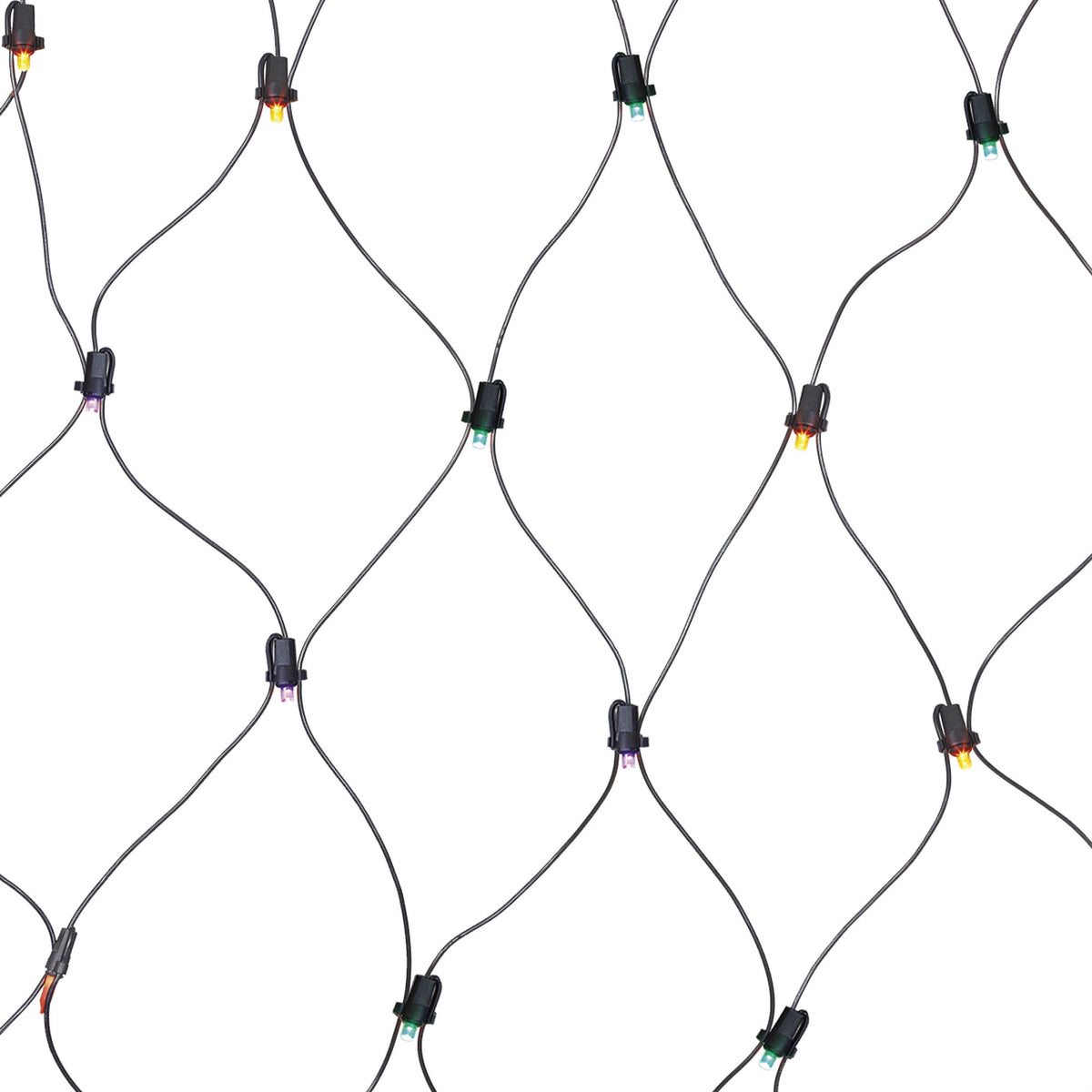 Indoor/Outdoor 50-Count LED Net Lights, 4' x 4', Halloween by Way To Celebrate