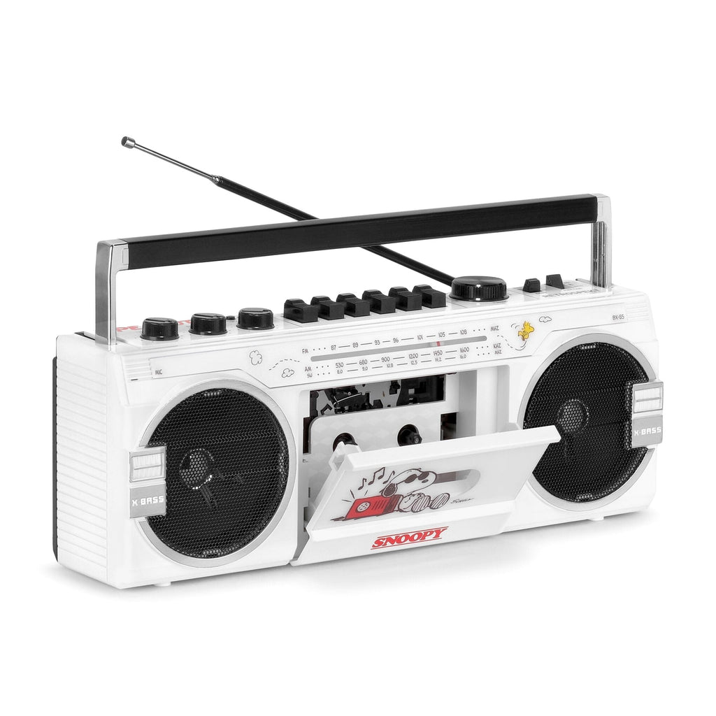 Retrospekt Snoopy BX-85 Bluetooth Cassette Player Boombox
