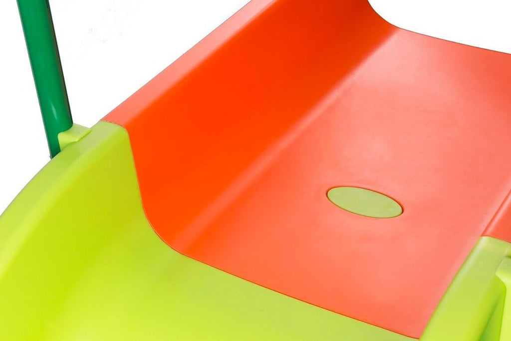 SLIDEWHIZZER Kids Climber Slide 125in x 60in x 61in Orange Green - Kids Slide