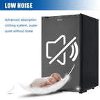 SMETA Portable Absorption Mini Fridge, 1.7 Cu Ft, AC 110V/DC 12V