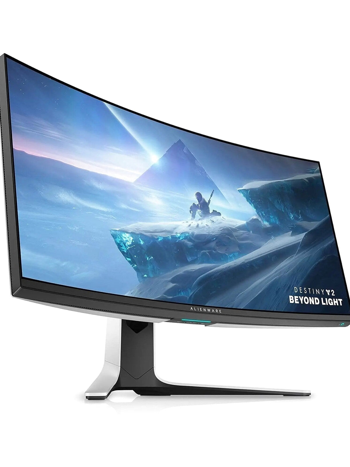 Alienware 38 Inch Ultrawide Curved Gaming Monitor, 144Hz, 3840 x 1600, IPS, White - AW3821DW
