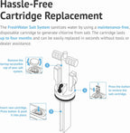 FreshWater Salt System Cartridge 3 Pack - Water Treatment Replacement Cartridge