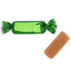 Candy Envy Green Individually Wrapped Caramels - 2 Pound Bag