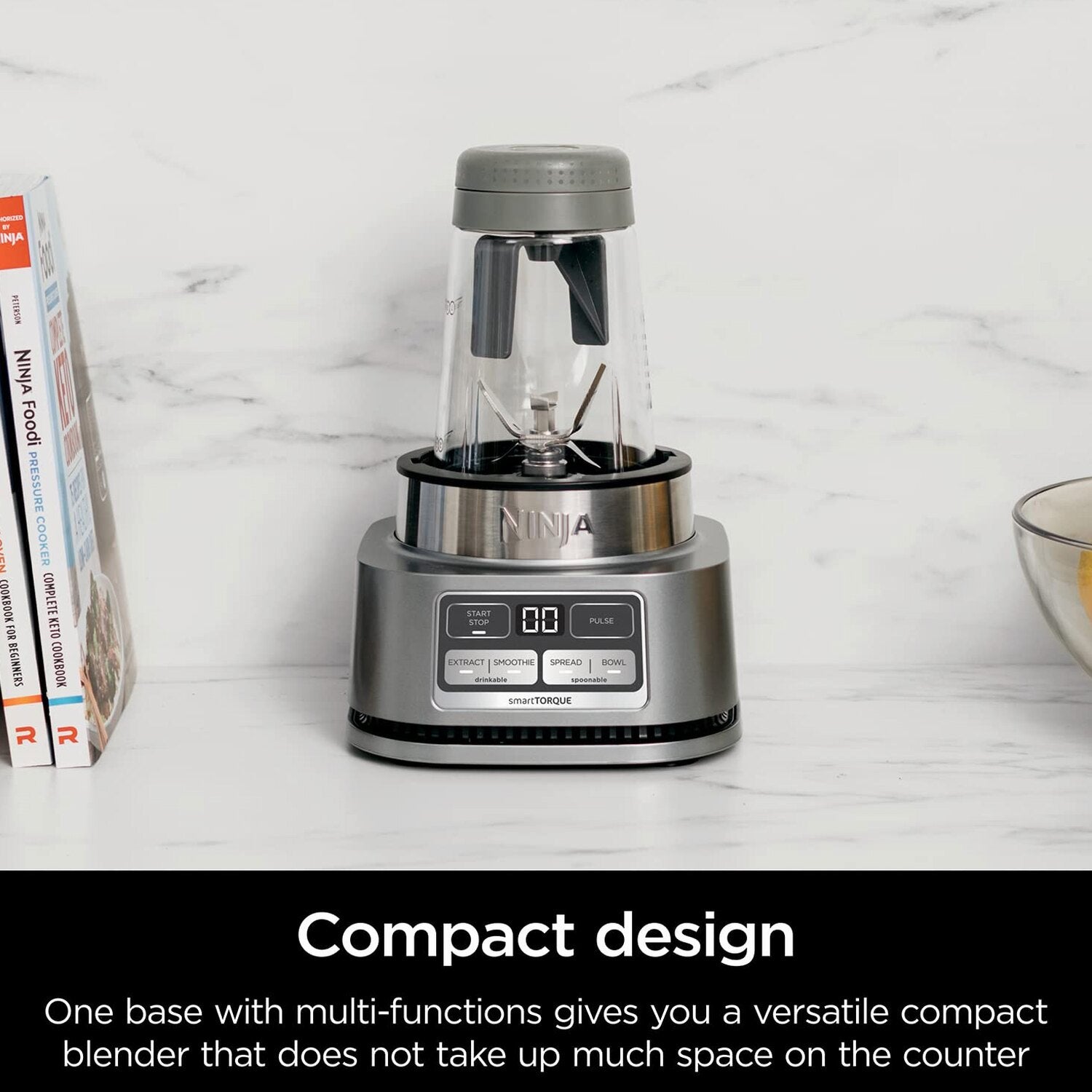 Ninja 24 Oz Single-Serve Blender, Silver - SS101