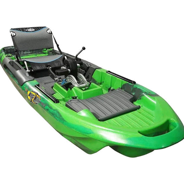 3 Waters Big Fish 103 Pedal Drive Fishing Kayak, Green Camo
