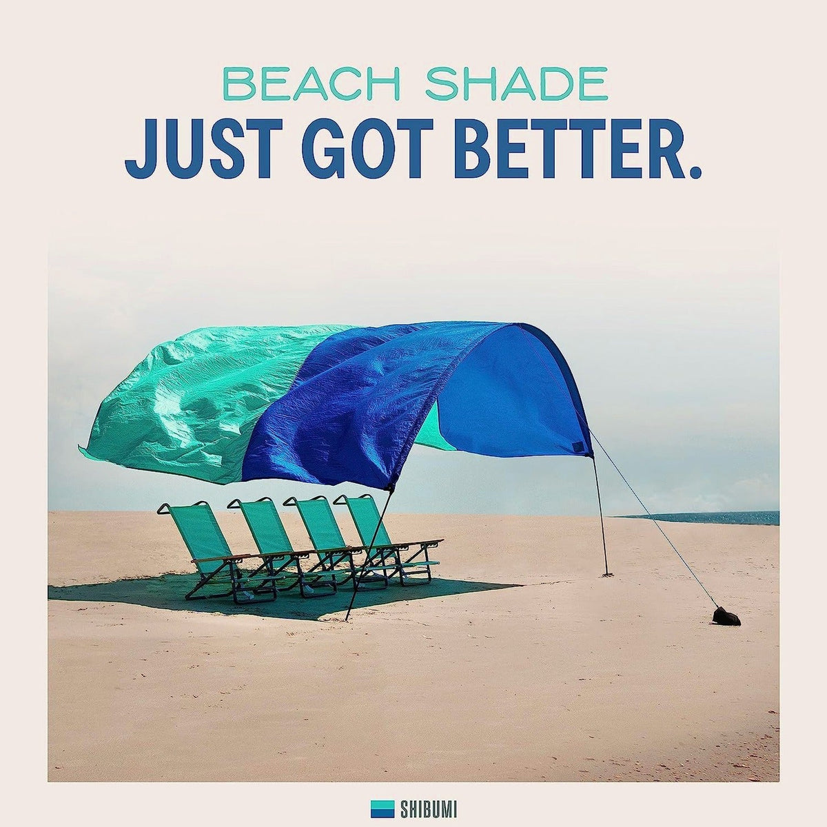 Shibumi Beach Awning - 150 Sq. Ft. Shade
