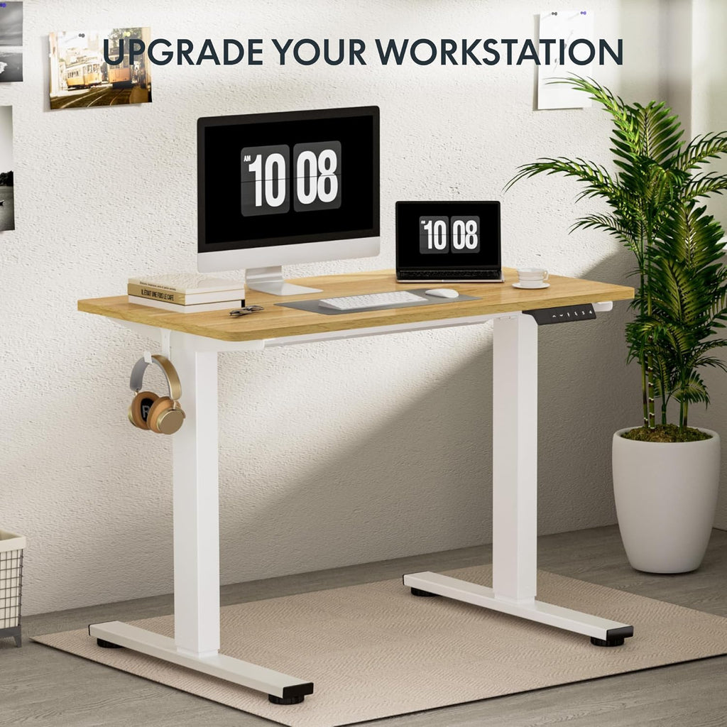 FLEXISPOT Electric Standing Desk With Whole-Piece Desktop - EN1