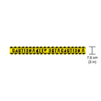 Caution Tape Decoration, Yellow and Black, 20', Halloween by Way To Celebrate