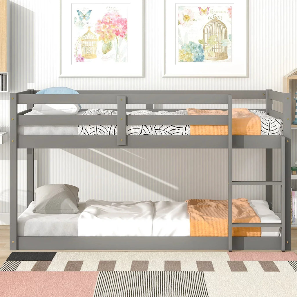 Grey Twin Loft Bed