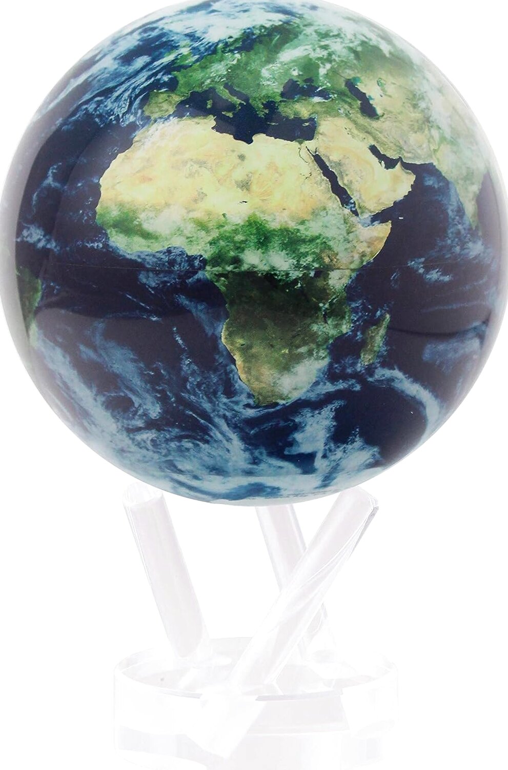 MOVA 4.5in Self-Rotating Physical Globe Earth With Clouds